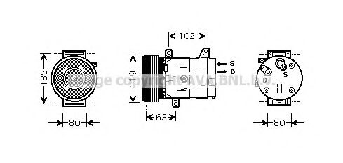 RTAK440 AVA Quality Cooling Компресор кондиціонера