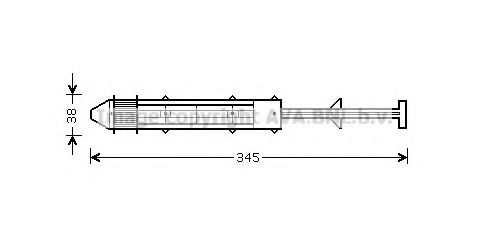 SAD012 AVA Quality Cooling Осушитель кондиционера