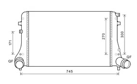 vn4377 AVA Quality Cooling Інтеркулер