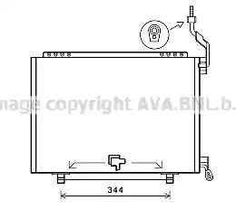 fd5610 AVA Quality Cooling Радіатор кондиціонера