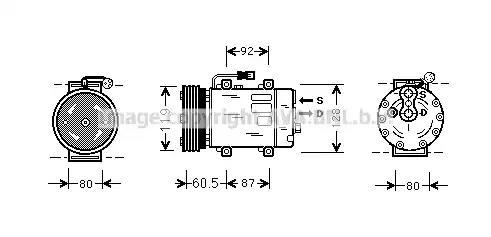 voak101 AVA Quality Cooling Компрессор кондиционера