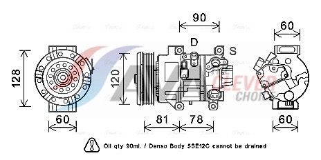 toak581 AVA Quality Cooling Компресор кондиціонера