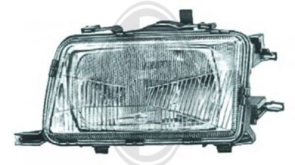 1015083 Diederichs Основная фара для Audi 80