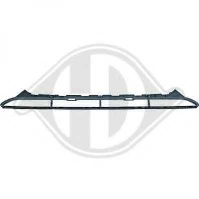 1019045 Diederichs Вентиляционная решетка бампера для Audi A4