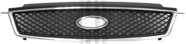 1465040 Diederichs Решітка радіатора для Ford Focus