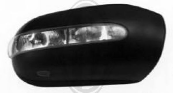 1615226 Diederichs Корпус дзеркала для Mercedes E-Class