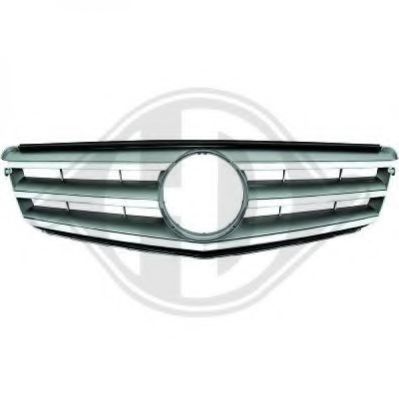 1672044 Diederichs Решітка радіатора для Mercedes C-Class