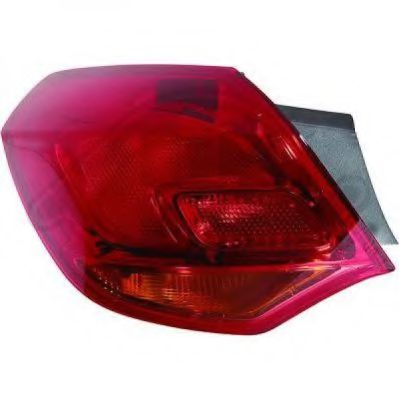 1807091 Diederichs Задній ліхтар для Opel Astra