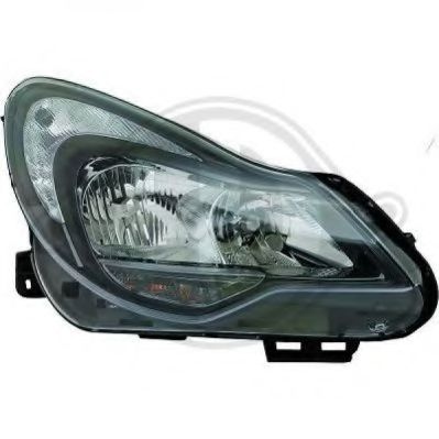 1814281 Diederichs Основна фара для Opel Corsa