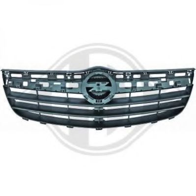 1866040 Diederichs Решітка радіатора для Opel Agila