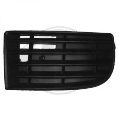 2214046 Diederichs Вентиляційна решітка бампера для Volkswagen Golf