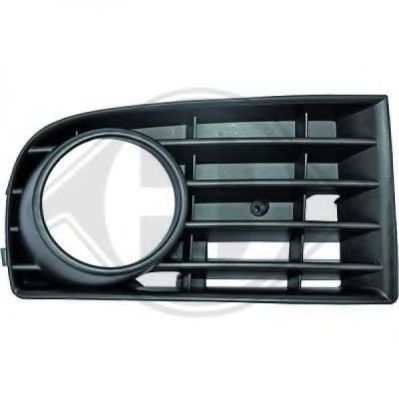 2214048 Diederichs Вентиляційна решітка бампера для Volkswagen Golf
