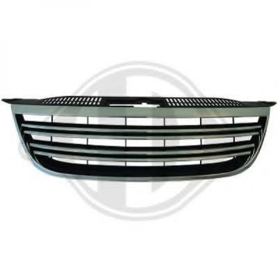 2255340 Diederichs Решітка радіатора для Volkswagen Tiguan