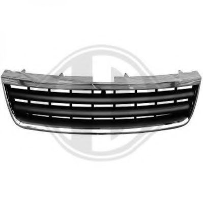 2285240 Diederichs Решітка радіатора для Volkswagen Touareg