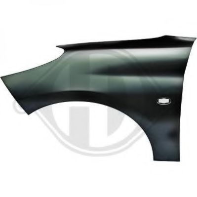 4225407 Diederichs Крило переднє для Peugeot 206