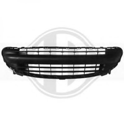 4226045 Diederichs Вентиляційна решітка бампера для Peugeot 207