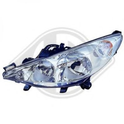 4226981 Diederichs Основна фара для Peugeot 207