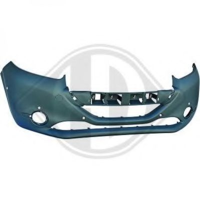 4227051 Diederichs Бампер для Peugeot 208