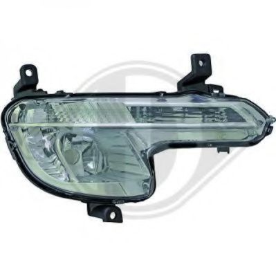 4244089 Diederichs Передня протитуманна фара для Peugeot 508