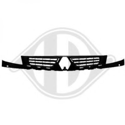 4413740 Diederichs Решітка радіатора для Renault Kangoo