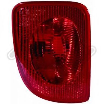 4414797 Diederichs Задня протитуманна фара для Renault Kangoo