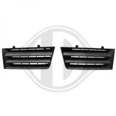 4464043 Diederichs Решітка радіатора для Renault Megane