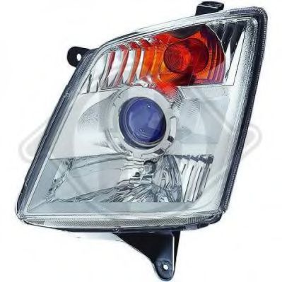 5403880 Diederichs Основна фара для Isuzu D-Max