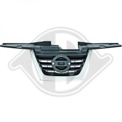 6075040 Diederichs Решітка радіатора для Nissan Juke
