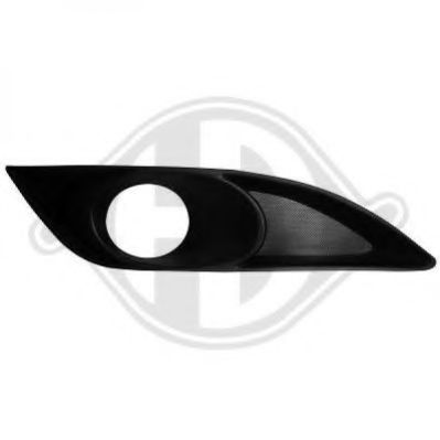 6619046 Diederichs Вентиляційна решітка бампера для Toyota Auris