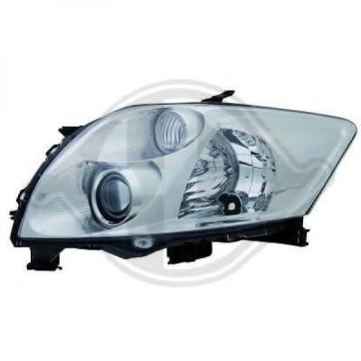 6619080 Diederichs Основна фара для Toyota Auris