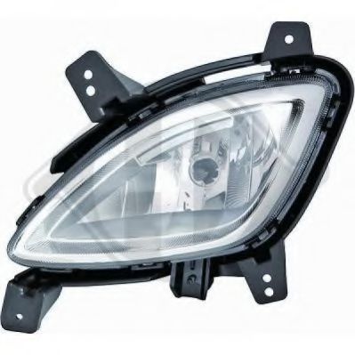 6852189 Diederichs Передняя противотуманная фара для Hyundai i20