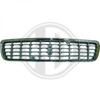 7680140 Diederichs Решітка радіатора для Volvo S80