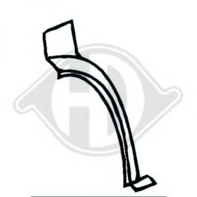 9222132 Diederichs Крило переднє для Ford Transit