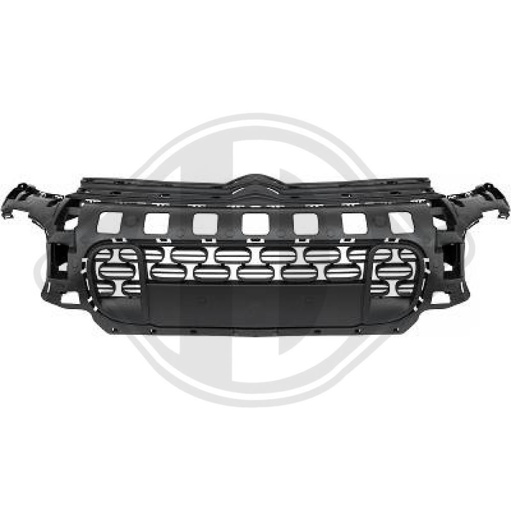 4007640 Diederichs Решітка радіатора для Citroen C3 Aircross
