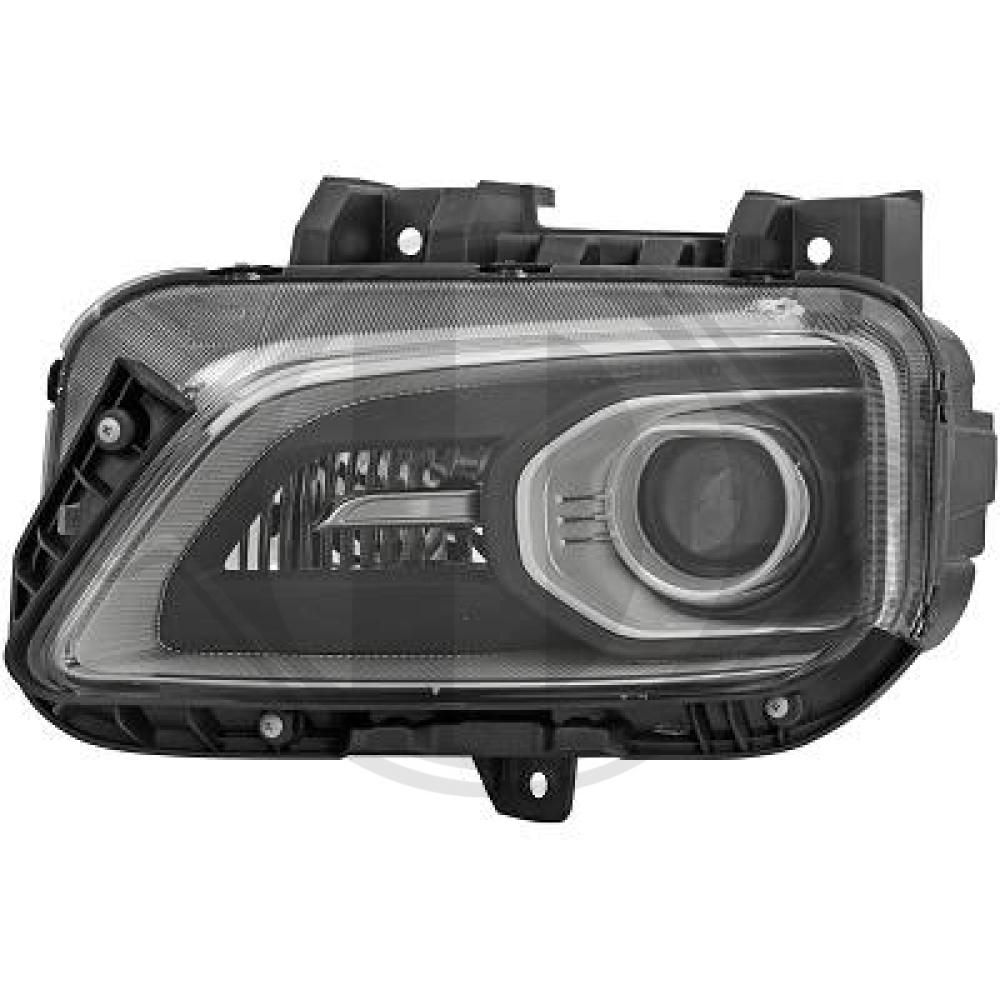 6815081 Diederichs Основна фара для Hyundai Kona