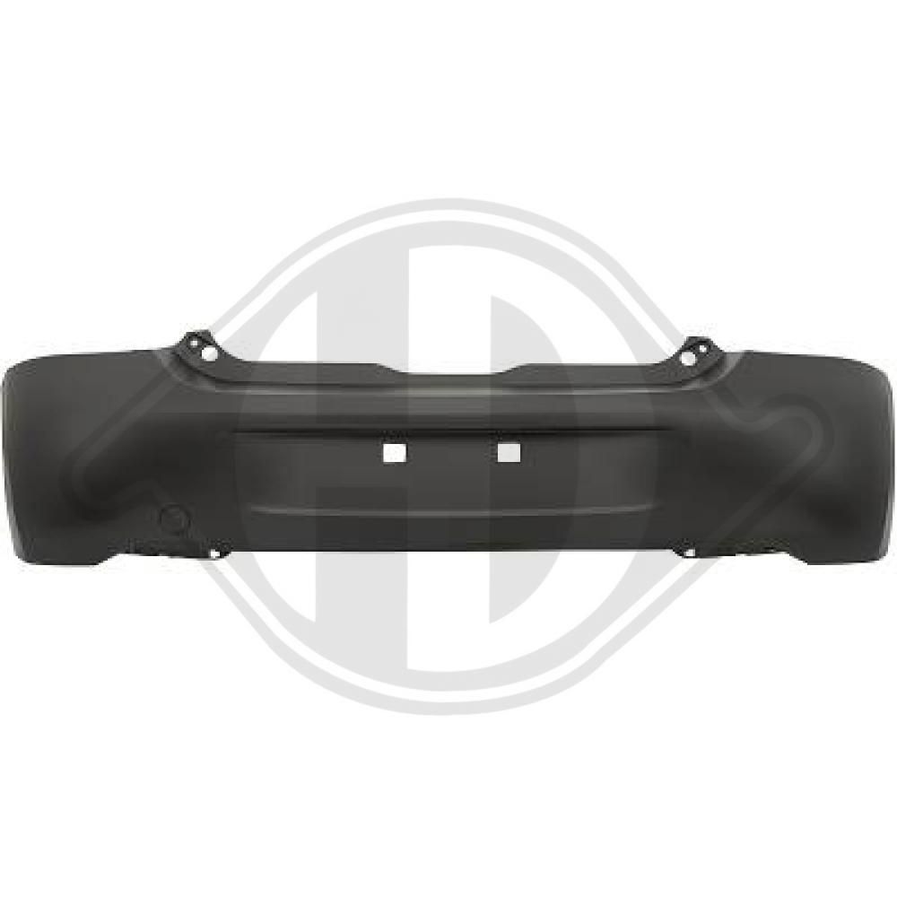 1607455 Diederichs Бампер для Smart Forfour