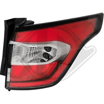 1471292 Diederichs Задній ліхтар для Ford Kuga