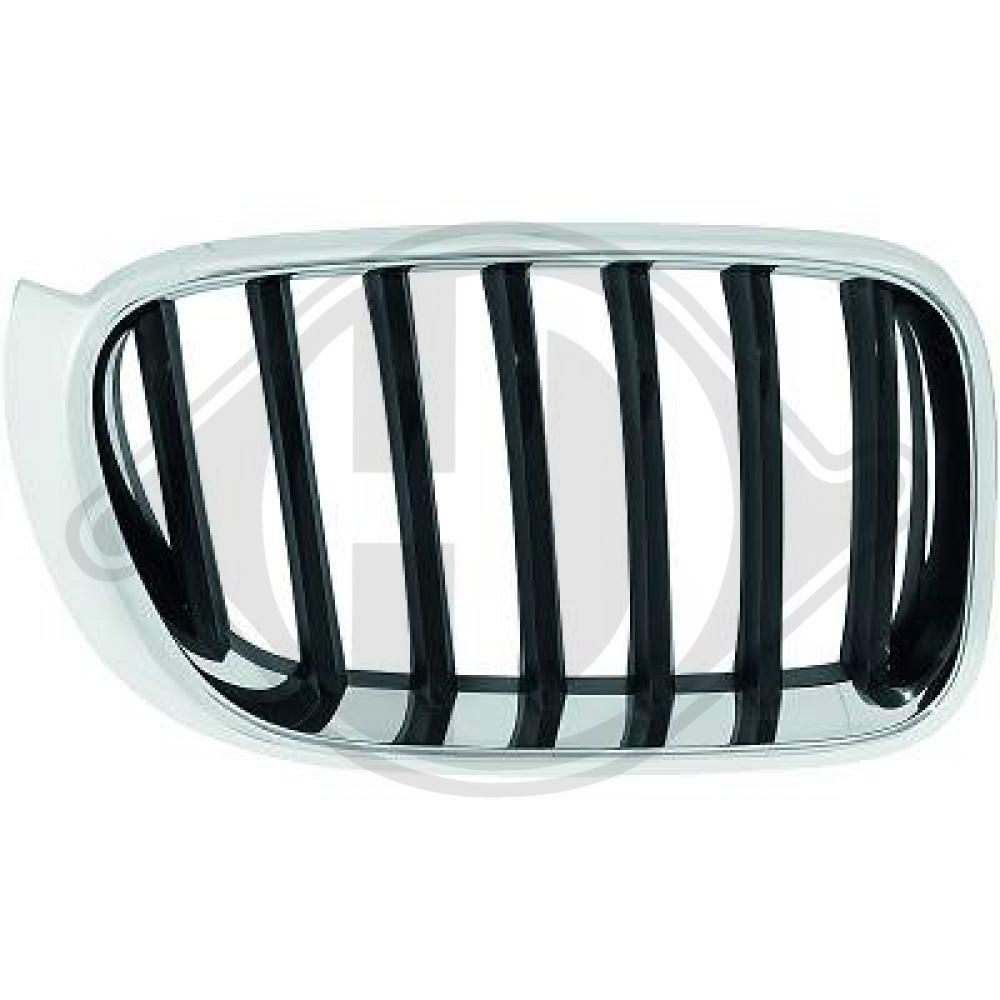 1276140 Diederichs Решітка радіатора для BMW X3