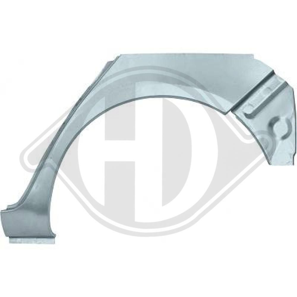 9690231 Diederichs Крило заднє для Skoda Fabia