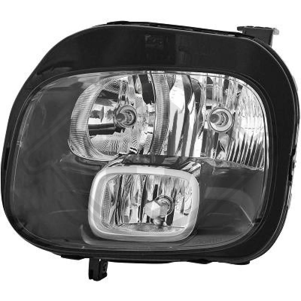 4007685 Diederichs Основна фара для Citroen C3 Aircross