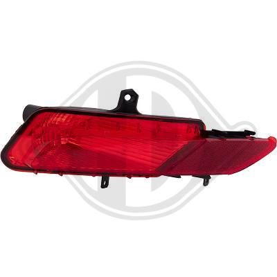 7676093 Diederichs Задня протитуманна фара для Volvo XC60