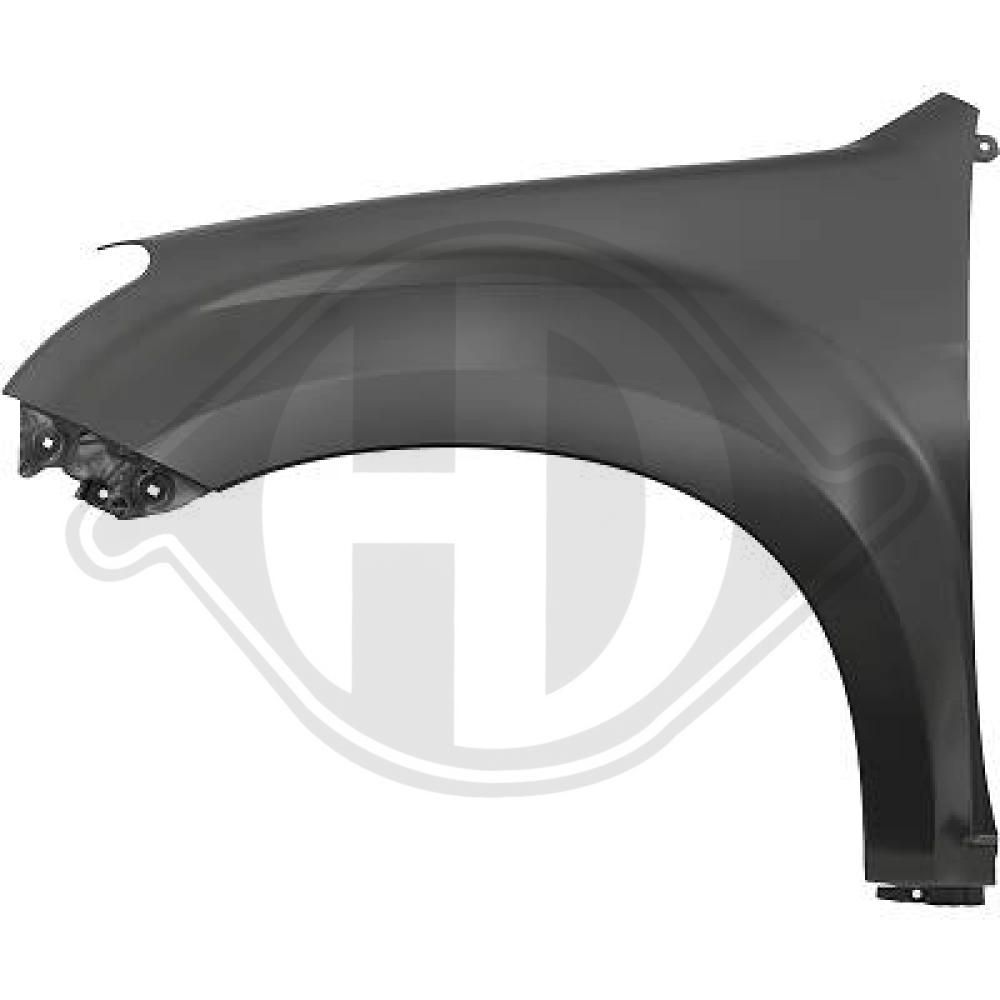 5404807 Diederichs Крило переднє для Isuzu D-Max