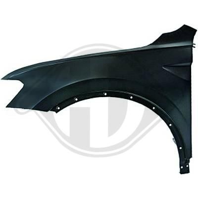 2256007 Diederichs Крило переднє для Volkswagen Tiguan