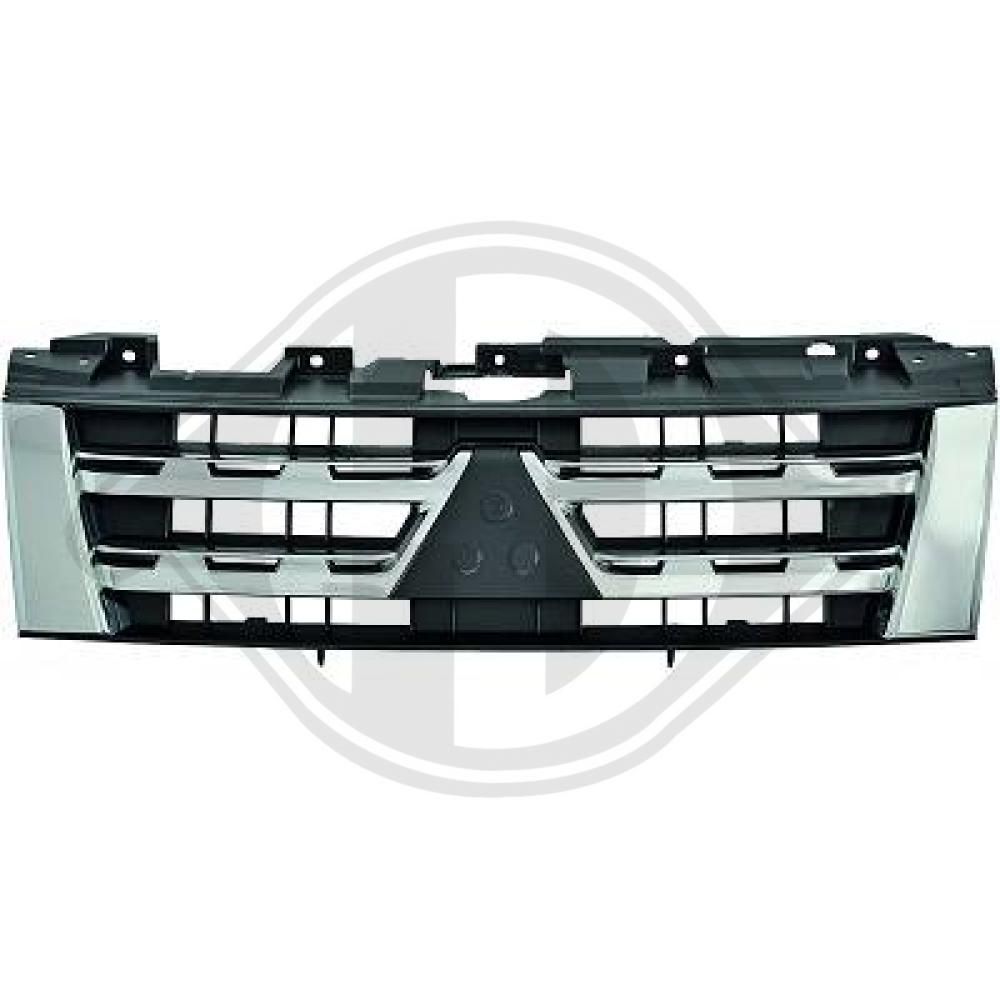 5845941 Diederichs Решітка радіатора для Mitsubishi Pajero