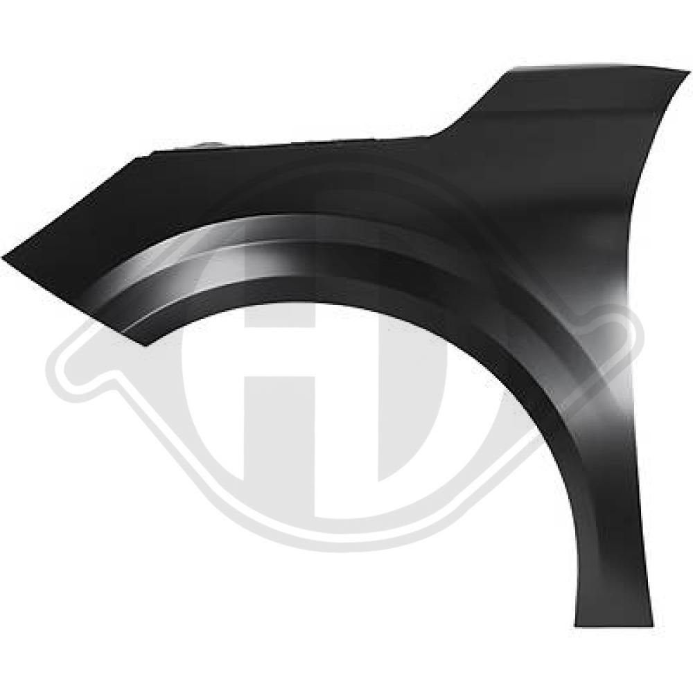 4228007 Diederichs Крыло переднее для Peugeot 208