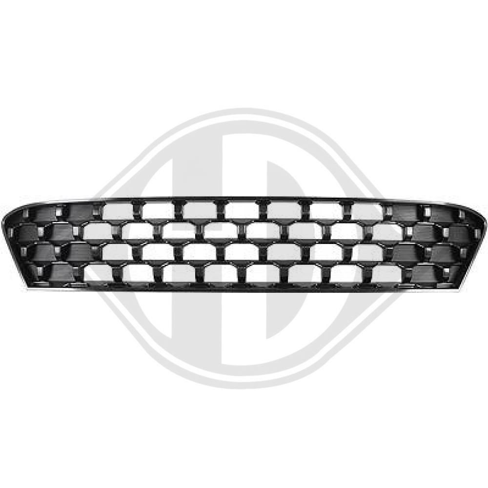 6815140 Diederichs Решітка радіатора для Hyundai Kona