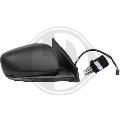 4446224 Diederichs Зовнішнє дзеркало для Renault Kadjar