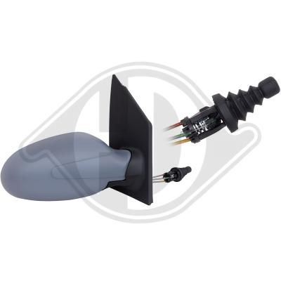 1605124 Diederichs Наружное зеркало для Smart Fortwo