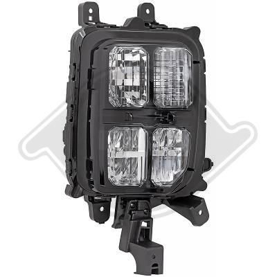 5835470 Diederichs Фонарь указателя поворота для Mitsubishi ASX