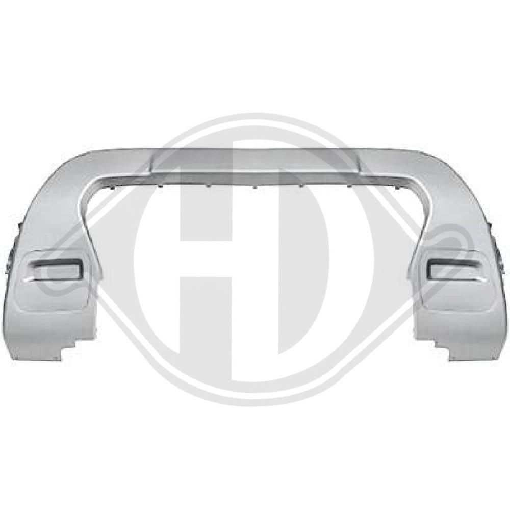 4561053 Diederichs Облицювання бампера для Dacia Duster